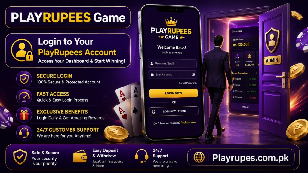 Playrupees Login
